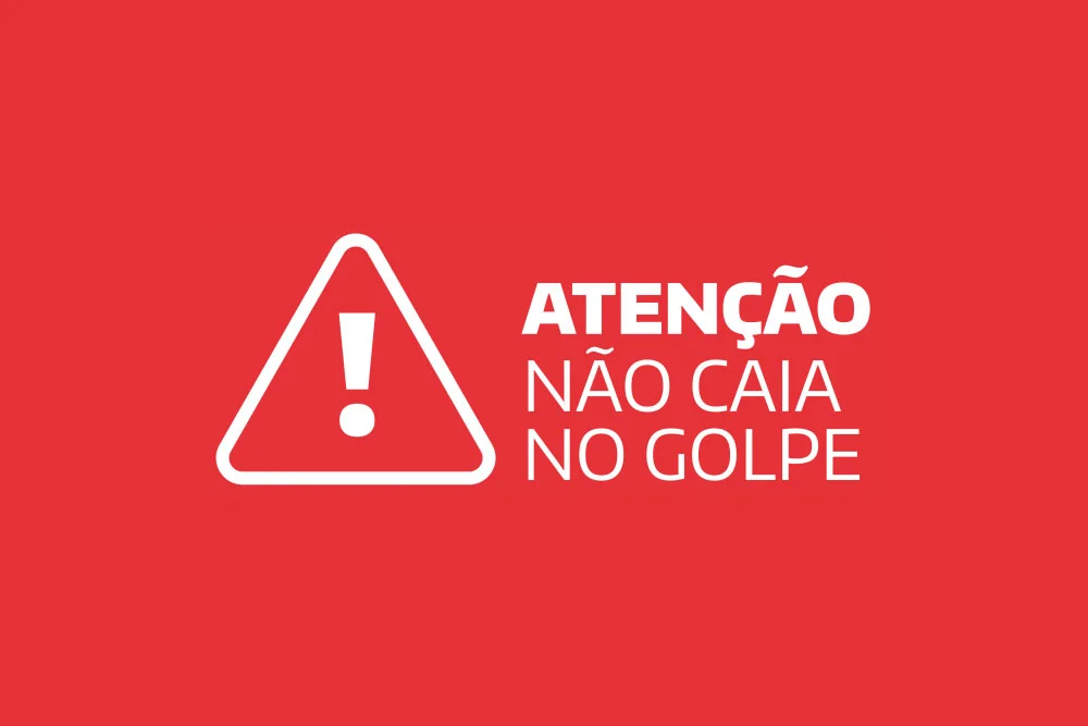 cuidado com o golpe